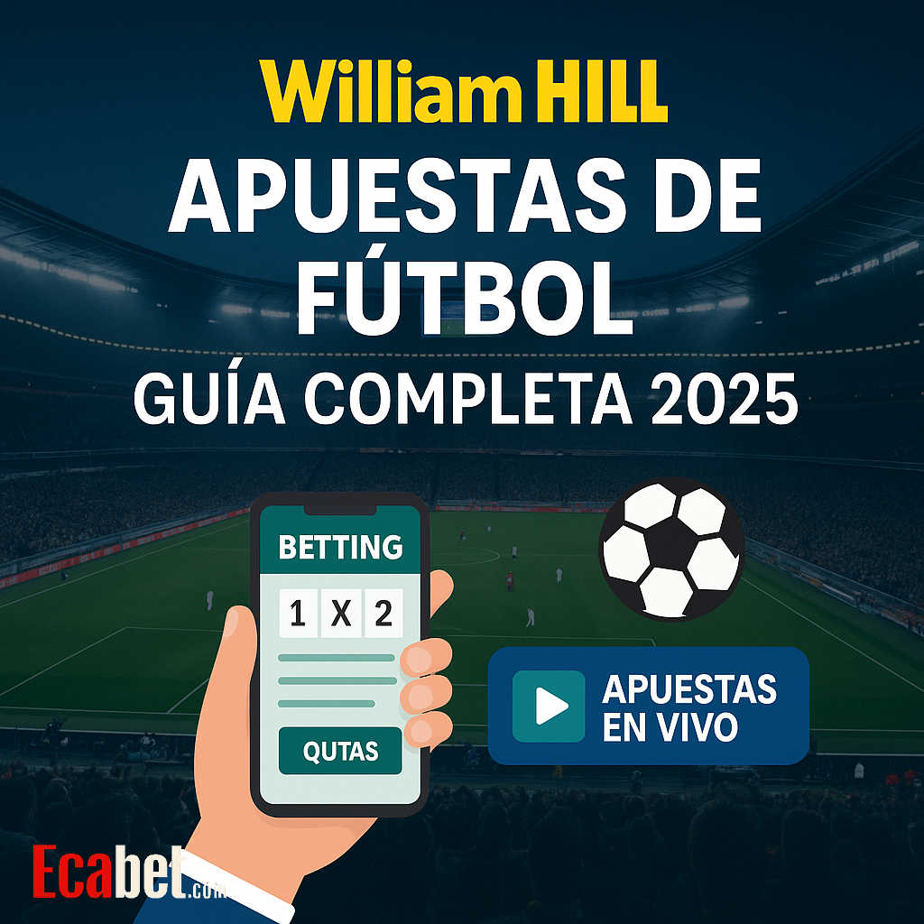 ⚽ Apuestas Fútbol William Hill: Guía Completa 2025 🏆