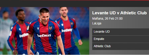 levante-vs-athletico-bilbao-sportium Levante vs Athletic Bilbao 26/02/21