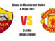 Pronóstico Roma-Manchester United | Europa League | 06/05/2021