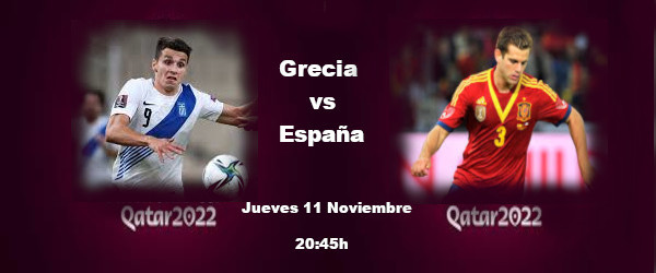 Apuestas Grecia-España | Clasificación Mundial 2022