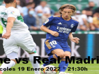 Apuestas Elche-Real Madrid | Copa del Rey | 19/1/2022