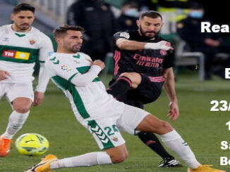 Apuestas Real Madrid-Elche | La Liga Santander | 23/1/2022