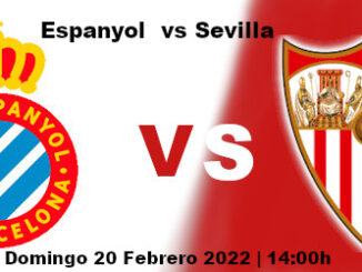Apuestas Espanyol-Sevilla | La Liga Santander | 20/2/2022