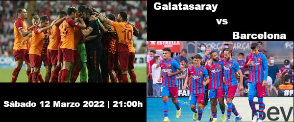 Apuestas Galatasaray-Barcelona | Europa League | 17/3/2022
