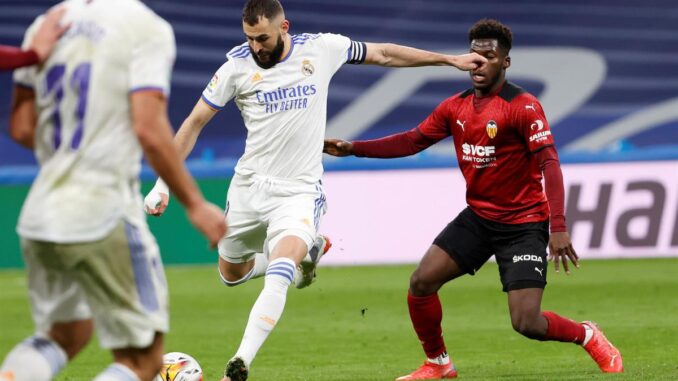 Apuestas Real Madrid-Valencia 2/2/2023