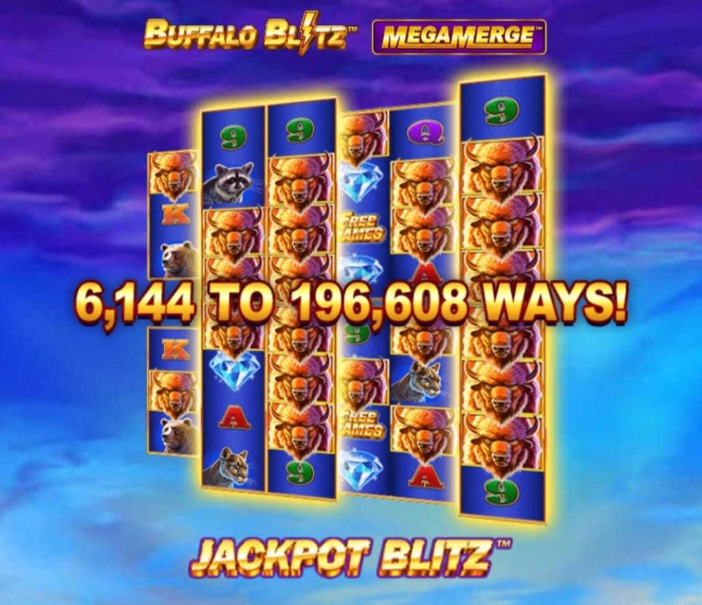 buffalo blitz mega merge juegos de casino
