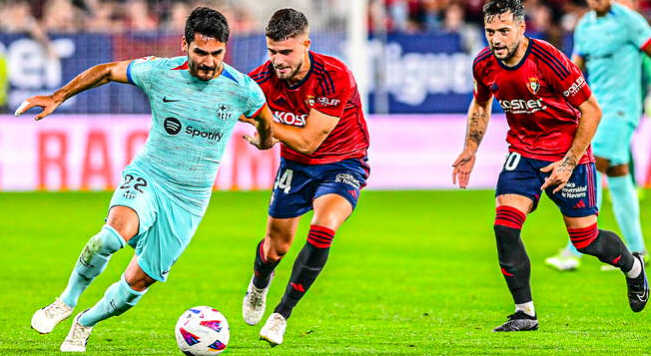 Barcelona-Osasuna Pronóstico y Apuestas 11/1/24