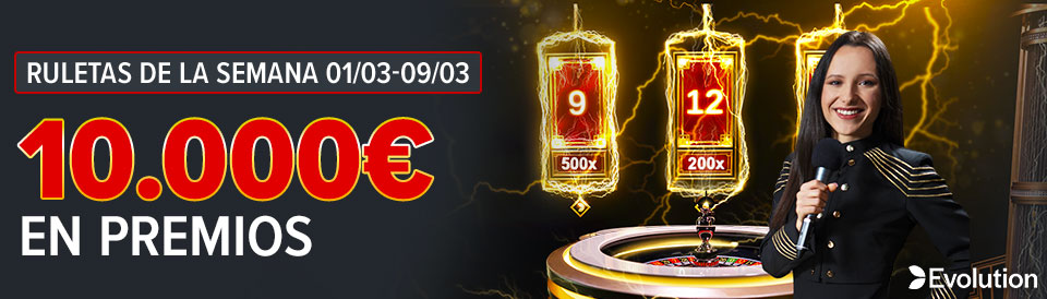 Codere Ruletas de la semana