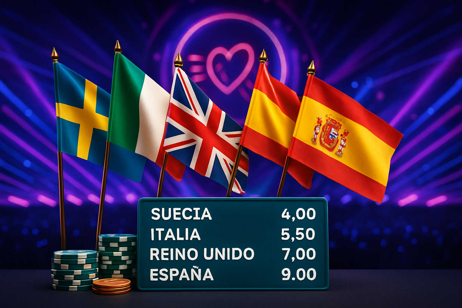 Favoritos Eurovisión 2025: ¿Quién lidera las apuestas este año?
