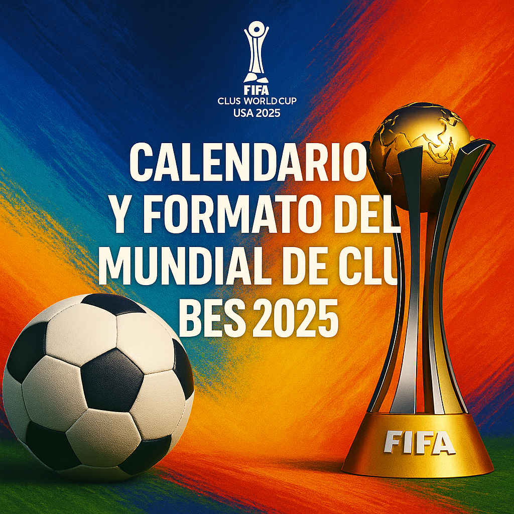 📅 Calendario y formato del Mundial de Clubes 2025: fechas, fases y cómo se juega