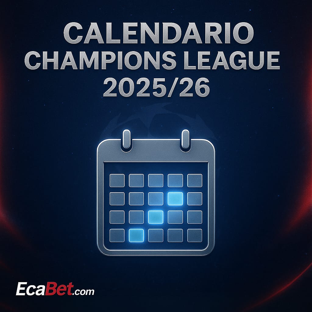 Calendario Champions League 2025/26 – Fechas y jornadas oficiales