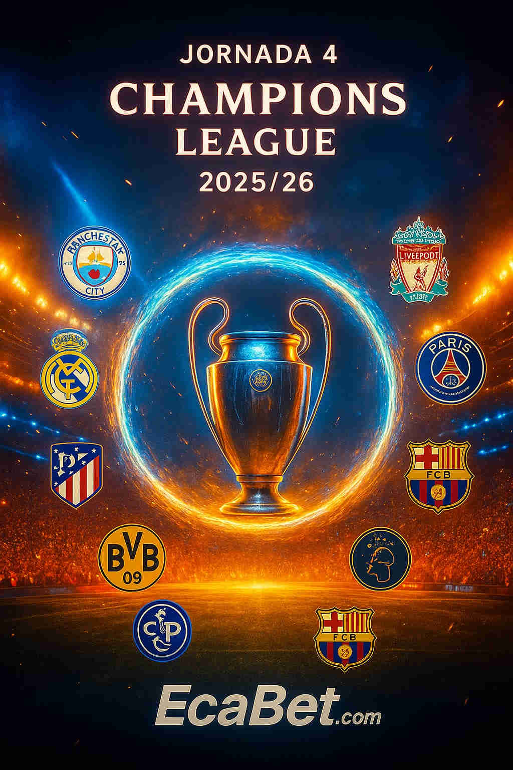 Jornada 4 Champions League 2025/26
